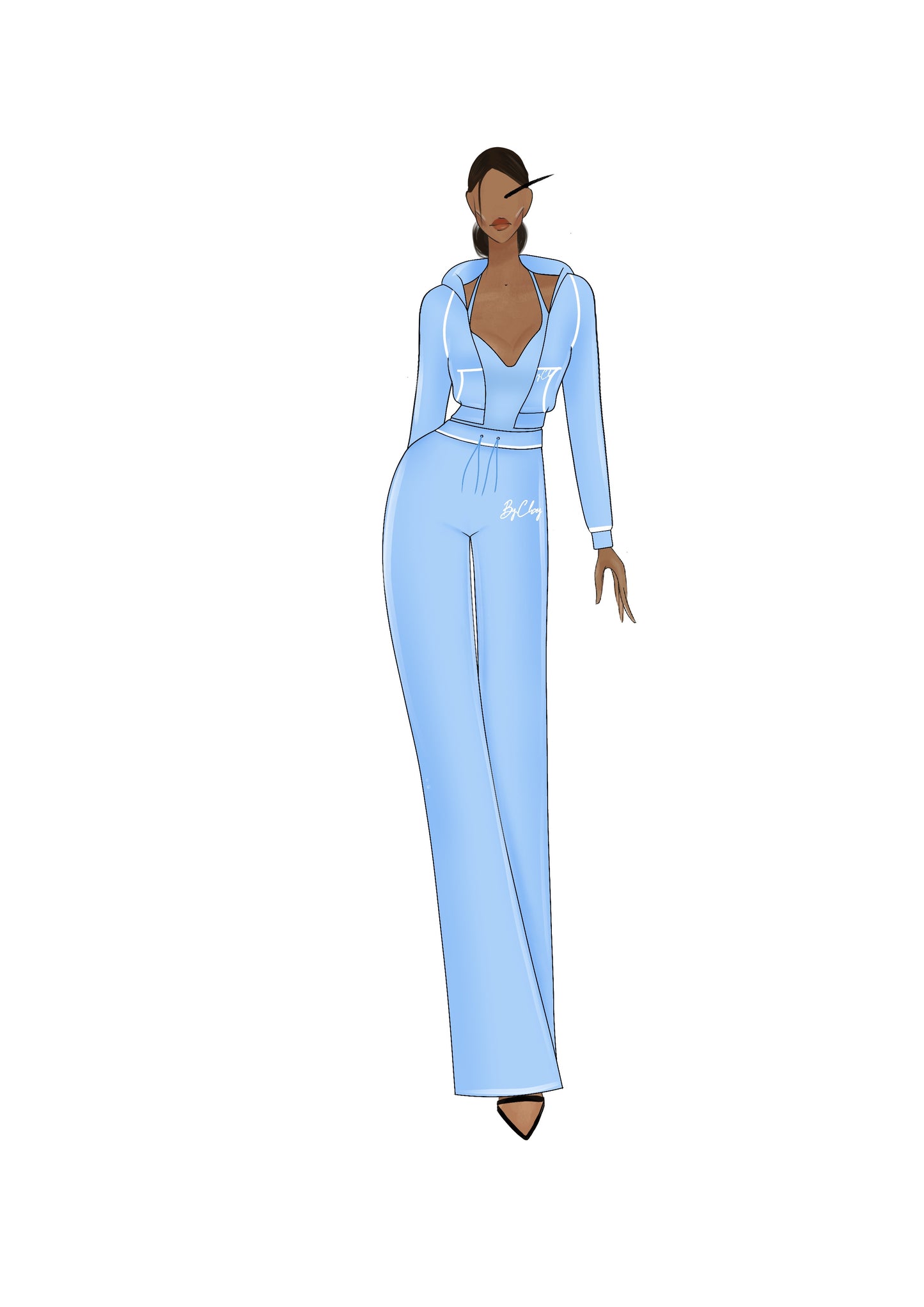 BYC BLUE TRACKPANT