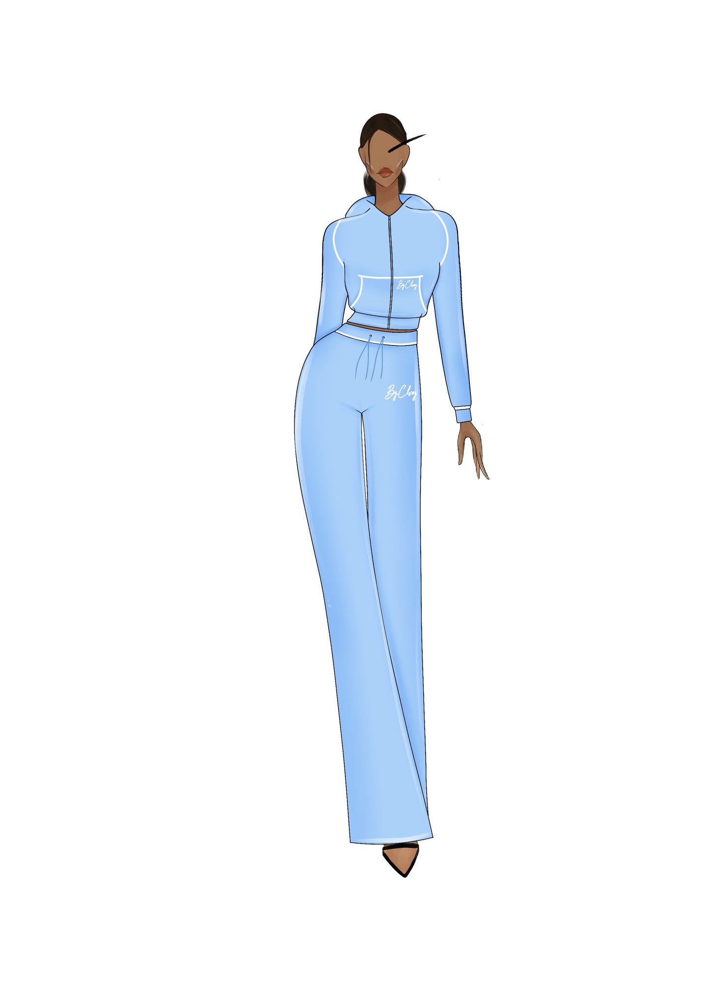 BYC BLUE TRACKPANT