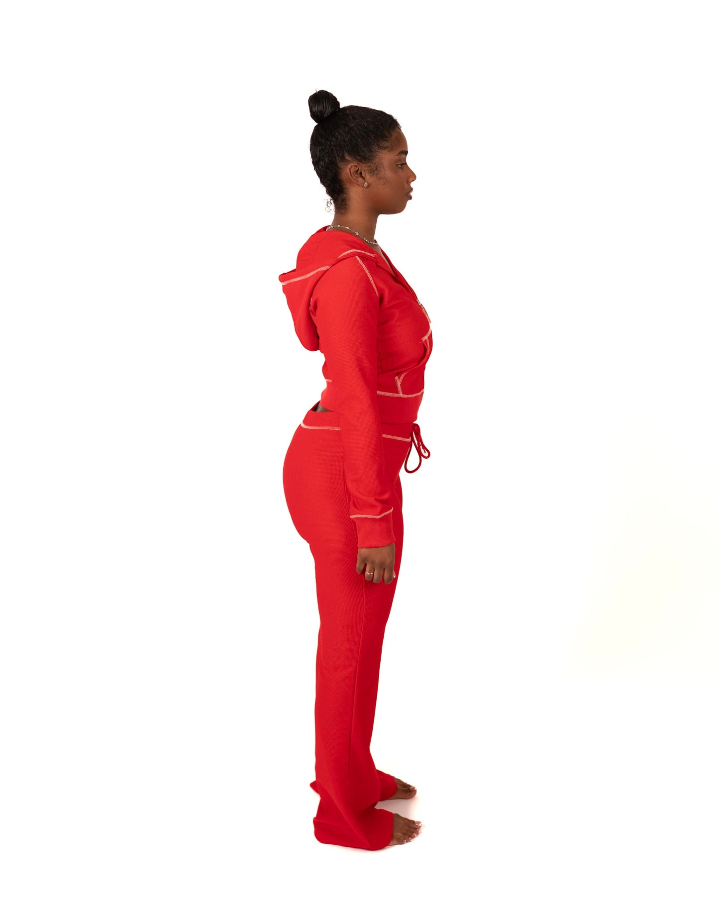 BYC RED TRACKPANT