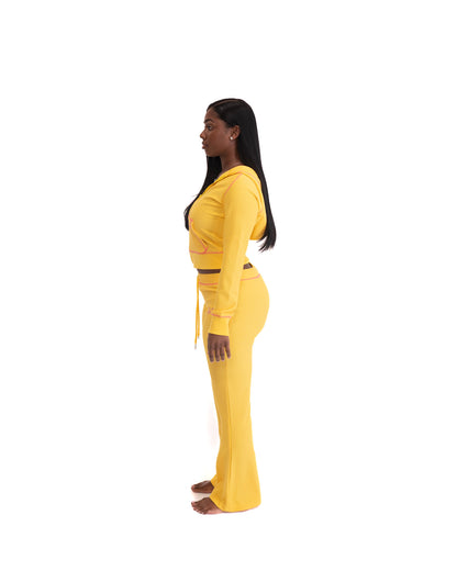BYC Yellow TRACKPANT